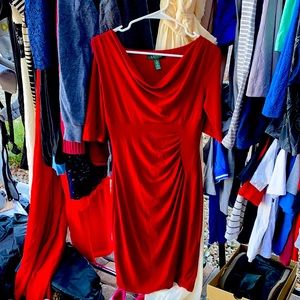 Red Ralph Lauren Dress